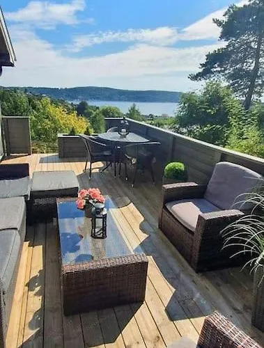 Neu 55min Von Oslo Mit Aussicht Sauna Wassersport Ferienhaus *